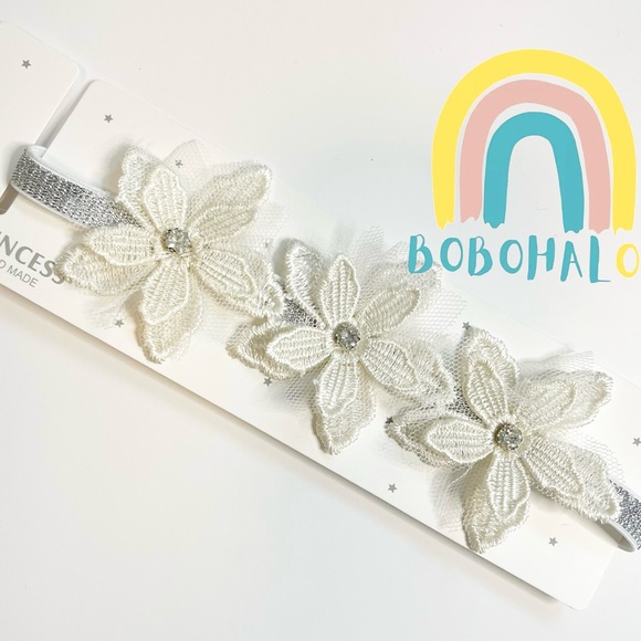 Set of 3 Mix & Match Baby/Toddler handmade headband - Picture 7 of 12